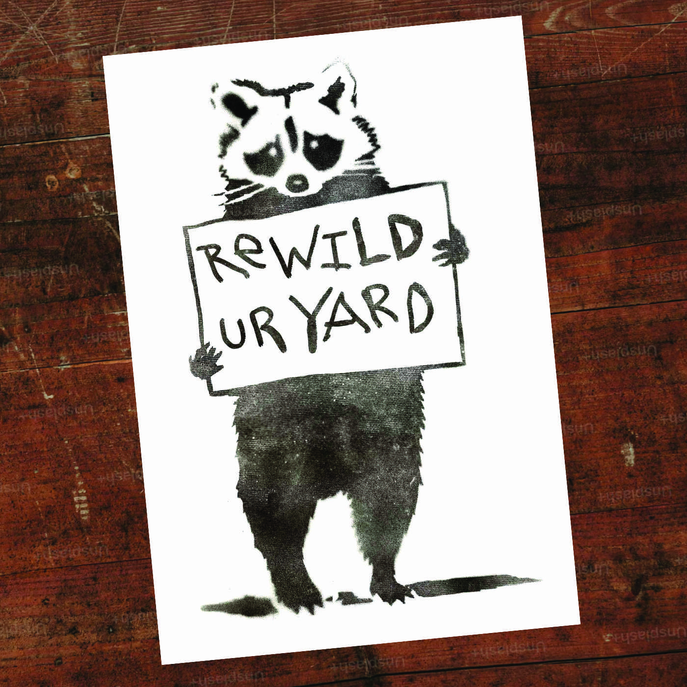 Rewild Ur Yard — front view